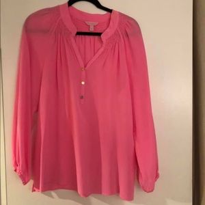 Lilly Pulitzer Elsa Silk Top